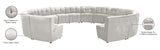 Limitless Contemporary 14-Piece Modular Sectional Sofa with Deep Tufting for Ultimate Comfort