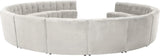 Limitless Contemporary 14-Piece Modular Sectional Sofa with Deep Tufting for Ultimate Comfort