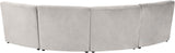 Limitless 4-Piece Modular Sectional - Contemporary Comfort with Soft Upholstery & Stylish Tufting