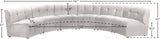 Limitless 6-Piece Modular Sectional Sofa with Upscale Tufting for Ultimate Comfort and Style