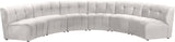 Limitless 6-Piece Modular Sectional Sofa with Upscale Tufting for Ultimate Comfort and Style