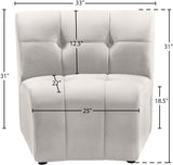 Limitless Modular Chair: Stylish Contemporary Design with Soft Upholstery and Customizable Comfort