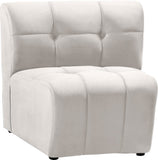 Limitless Modular Chair: Stylish Contemporary Design with Soft Upholstery and Customizable Comfort