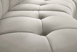 Limitless Modular Chair: Stylish Contemporary Design with Soft Upholstery and Customizable Comfort