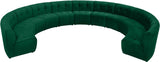 Limitless 11-Piece Modular Sectional Sofa - Contemporary Comfort with Upscale Tufted Design