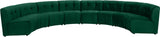 Limitless 8-Piece Modular Sectional Sofa with Contemporary Design and Luxurious Soft Touch Upholstery