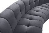 Limitless 10-Piece Modular Sectional Sofa - Contemporary Design with Soft Upholstery & Tufting
