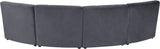 Limitless 4-Piece Modular Sectional - Contemporary Comfort with Soft Upholstery & Stylish Tufting