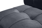 Limitless 5pc Modular Sectional - Luxurious Velvet Upholstery with Contemporary Design & Comfort