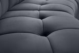 Limitless 5pc Modular Sectional - Luxurious Velvet Upholstery with Contemporary Design & Comfort