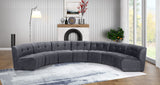 Limitless 7pc Modular Sectional - Stylish Contemporary Design with Soft Upholstery & Custom Flexibility