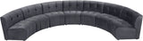 Limitless 7pc Modular Sectional - Stylish Contemporary Design with Soft Upholstery & Custom Flexibility