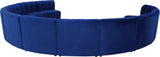 Limitless 11-Piece Modular Sectional Sofa - Contemporary Comfort with Upscale Tufted Design