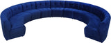 Limitless 11-Piece Modular Sectional Sofa - Contemporary Comfort with Upscale Tufted Design