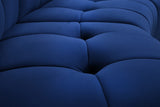 Limitless Modular Sectional Loveseat with Upscale Tufting and Contemporary Design for Ultimate Comfort