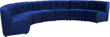 Limitless 7pc Modular Sectional - Stylish Contemporary Design with Soft Upholstery & Custom Flexibility