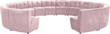 Limitless Contemporary 14-Piece Modular Sectional Sofa with Deep Tufting for Ultimate Comfort