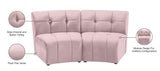 Limitless Modular Sectional Loveseat with Upscale Tufting and Contemporary Design for Ultimate Comfort