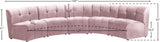 Limitless 5pc Modular Sectional - Luxurious Velvet Upholstery with Contemporary Design & Comfort