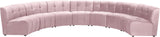Limitless 7pc Modular Sectional - Stylish Contemporary Design with Soft Upholstery & Custom Flexibility