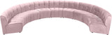 Limitless 9pc Modular Sectional Sofa - Stylish Contemporary Design with Versatile Comfort Options