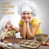 5-Piece Nonstick Carbon Steel Baking Pan Set