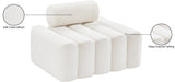 Melody Elegant Velvet Contemporary Chair with Deep Channel Tufting for Chic Modern Living Spaces