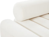 Melody Contemporary Loveseat - Chic Velvet Upholstered Seating with Deep Channel Tufting Design