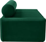 Melody Contemporary Sofa with Deep Channel Tufting - Chic Velvet Design for Modern Spaces