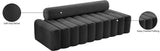 Melody Contemporary Sofa with Deep Channel Tufting - Chic Velvet Design for Modern Spaces