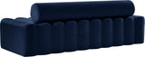Melody Contemporary Sofa with Deep Channel Tufting - Chic Velvet Design for Modern Spaces