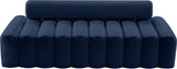 Melody Contemporary Sofa with Deep Channel Tufting - Chic Velvet Design for Modern Spaces