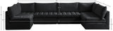 Jacob Modular Sectional Sofa - Luxurious Velvet, Deep Channel Tufting, Customizable Contemporary Design