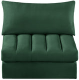 Jacob Modular Armless Chair - Luxurious Soft Upholstery, Deep Channel Tufting, Contemporary Design