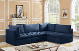 Jacob Velvet Modular Sectional - Luxurious Soft Touch, Customizable Design, and Contemporary Style