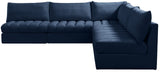 Jacob Velvet Modular Sectional - Luxurious Soft Touch, Customizable Design, and Contemporary Style