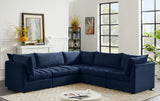 Jacob Velvet Modular Sectional - Luxurious Soft Touch, Customizable Design, and Contemporary Style