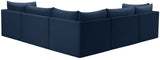 Jacob Velvet Modular Sectional - Luxurious Soft Touch, Customizable Design, and Contemporary Style