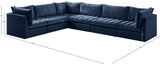 Jacob Velvet Modular Sectional - Luxurious Soft Touch, Customizable Design, and Contemporary Style