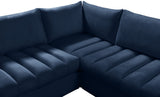 Jacob Velvet Modular Sectional - Luxurious Soft Touch, Customizable Design, and Contemporary Style
