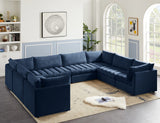 Jacob Velvet Modular Sectional - Luxurious Soft Touch, Customizable Design, and Contemporary Style
