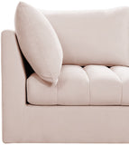 Jacob Velvet Modular Sectional Sofa - Luxurious Soft Black Upholstery with Customizable Configurations