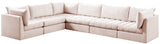 Jacob Velvet Modular Sectional Sofa - Luxurious Soft Black Upholstery with Customizable Configurations
