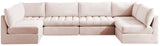 Jacob Velvet Modular Sectional Sofa - Luxurious Soft Black Upholstery with Customizable Configurations