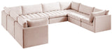 Jacob Velvet Modular Sectional Sofa - Luxurious Soft Black Upholstery with Customizable Configurations