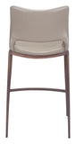 Ace Counter Stool (Set of 2) Brown & Walnut