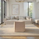 Komodo Sand Square Pouf