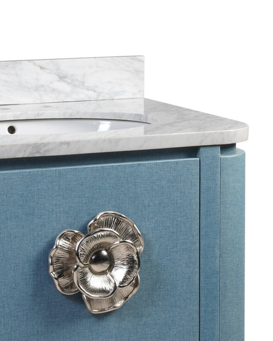 Briallen 36" Blue Vanity with Oval Undermount Sink