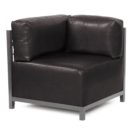 Axis Corner Chair Avanti Black Titanium Frame