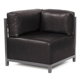 Axis Corner Chair Avanti Black Titanium Frame